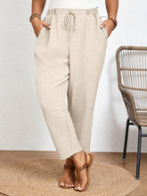 Calça Feminina Plus Size Com Elastico Na Cintura